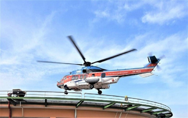 Bệnh viện Quân Y 175 chính thức đưa vào hoạt động Sân bay cấp cứu bằng trực thăng